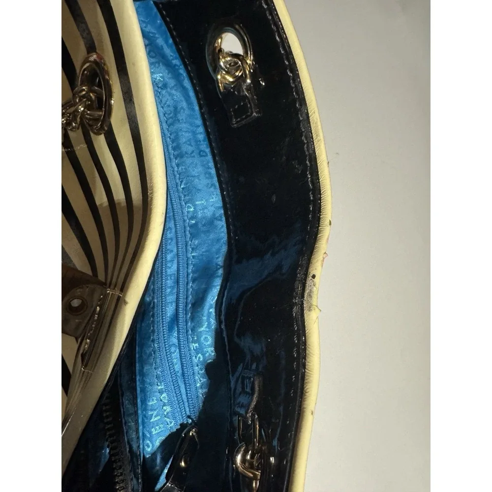 Kate Spade New York Striped Handbag Normal Wear And Tear Makings And Wear